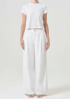AGOLDE Ellis Trouser In Milkshake Shop