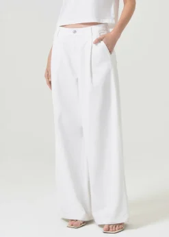 AGOLDE Ellis Trouser In Milkshake Shop
