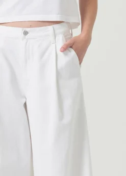 AGOLDE Ellis Trouser In Milkshake Shop