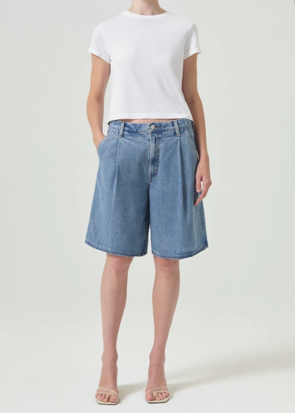 AGOLDE Ellis Trouser Short In Baffle Shop