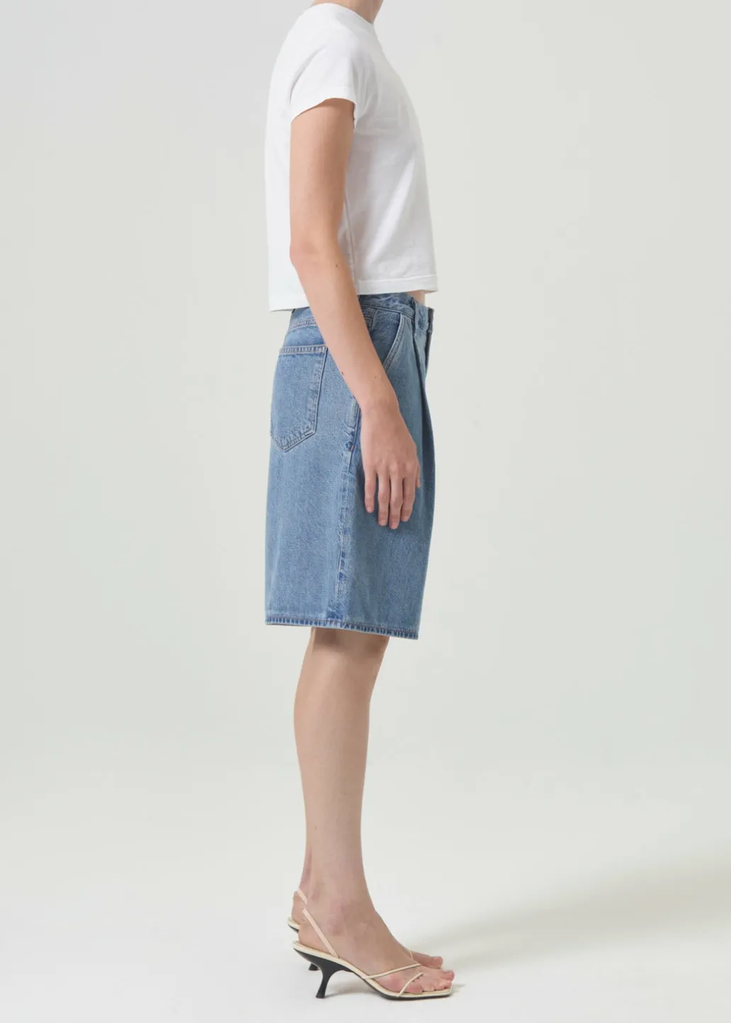 AGOLDE Ellis Trouser Short In Baffle Shop