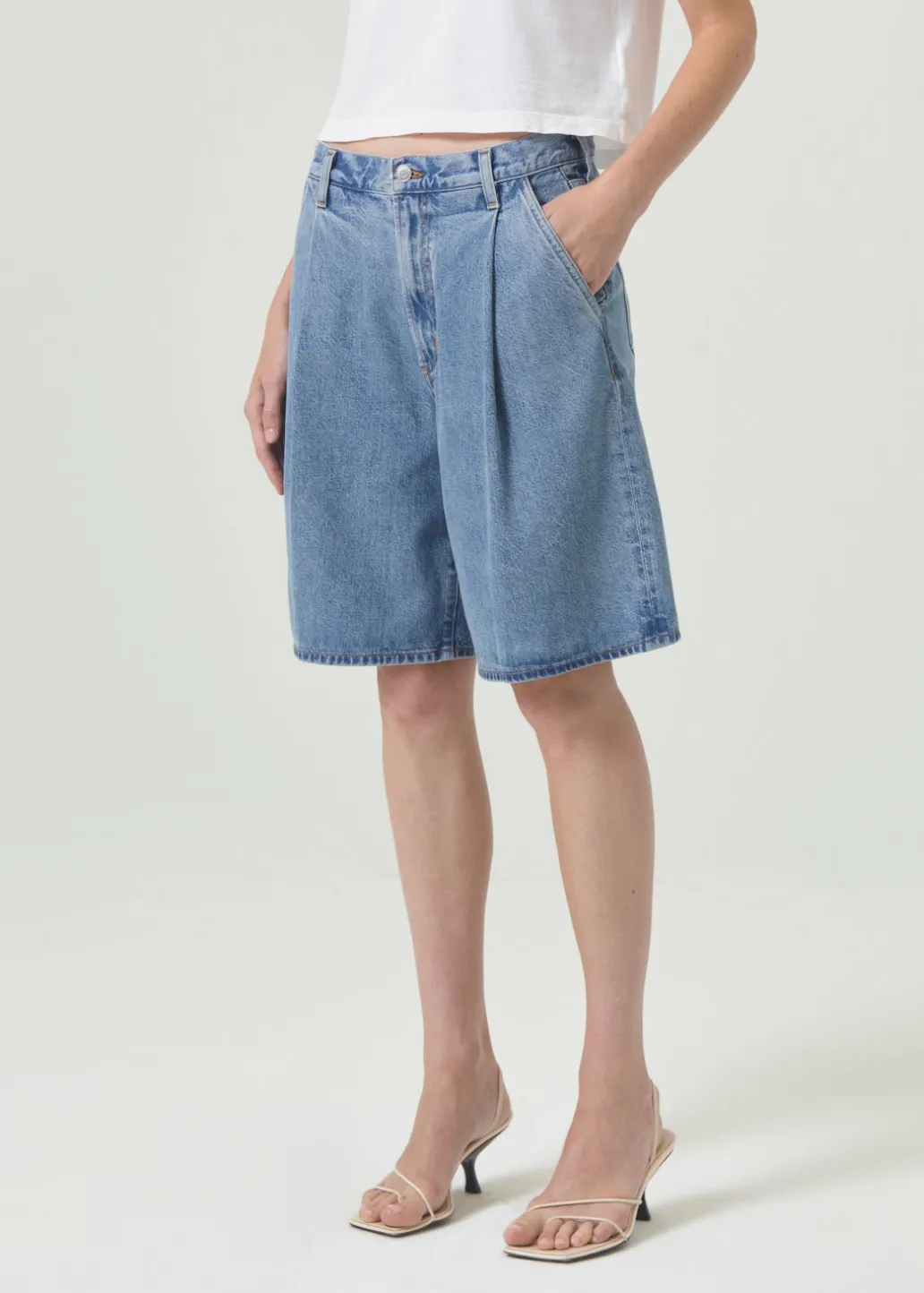 AGOLDE Ellis Trouser Short In Baffle Shop
