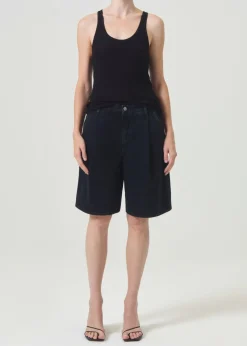 AGOLDE Ellis Trouser Short In Crushed Best