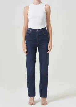 AGOLDE Freya High Rise Slim (Stretch) In Divided Cheap