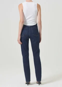AGOLDE Freya High Rise Slim (Stretch) In Divided Cheap