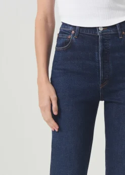 AGOLDE Freya High Rise Slim (Stretch) In Divided Cheap