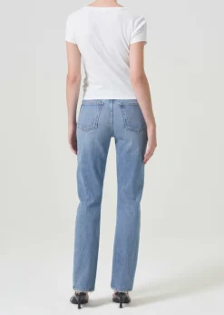 AGOLDE Freya High Rise Slim (Stretch) In Quiver Fashion