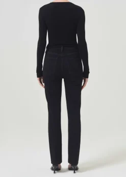 AGOLDE Freya High Rise Slim (Stretch) In Hush Online