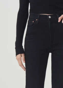 AGOLDE Freya High Rise Slim (Stretch) In Hush Online