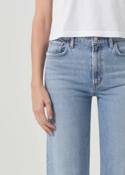 AGOLDE Harper Crop Jean In Hassle Cheap