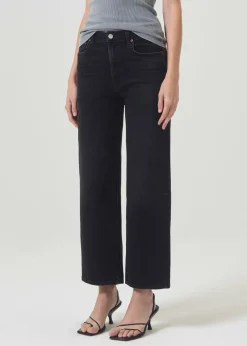 AGOLDE Harper Crop Jean In Hush Cheap