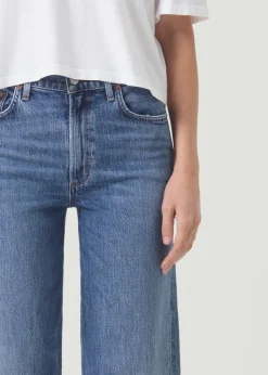 AGOLDE Harper Crop Jean In Moor Cheap