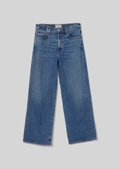 AGOLDE Harper Crop Jean In Moor Cheap