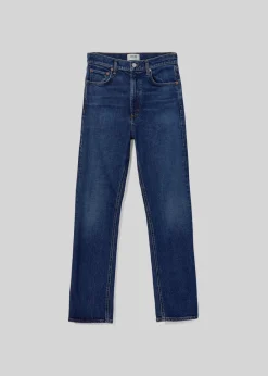 AGOLDE High Rise Stovepipe (Stretch) In Discord Clearance