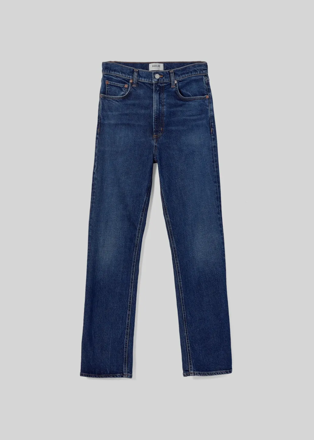 AGOLDE High Rise Stovepipe (Stretch) In Discord Clearance