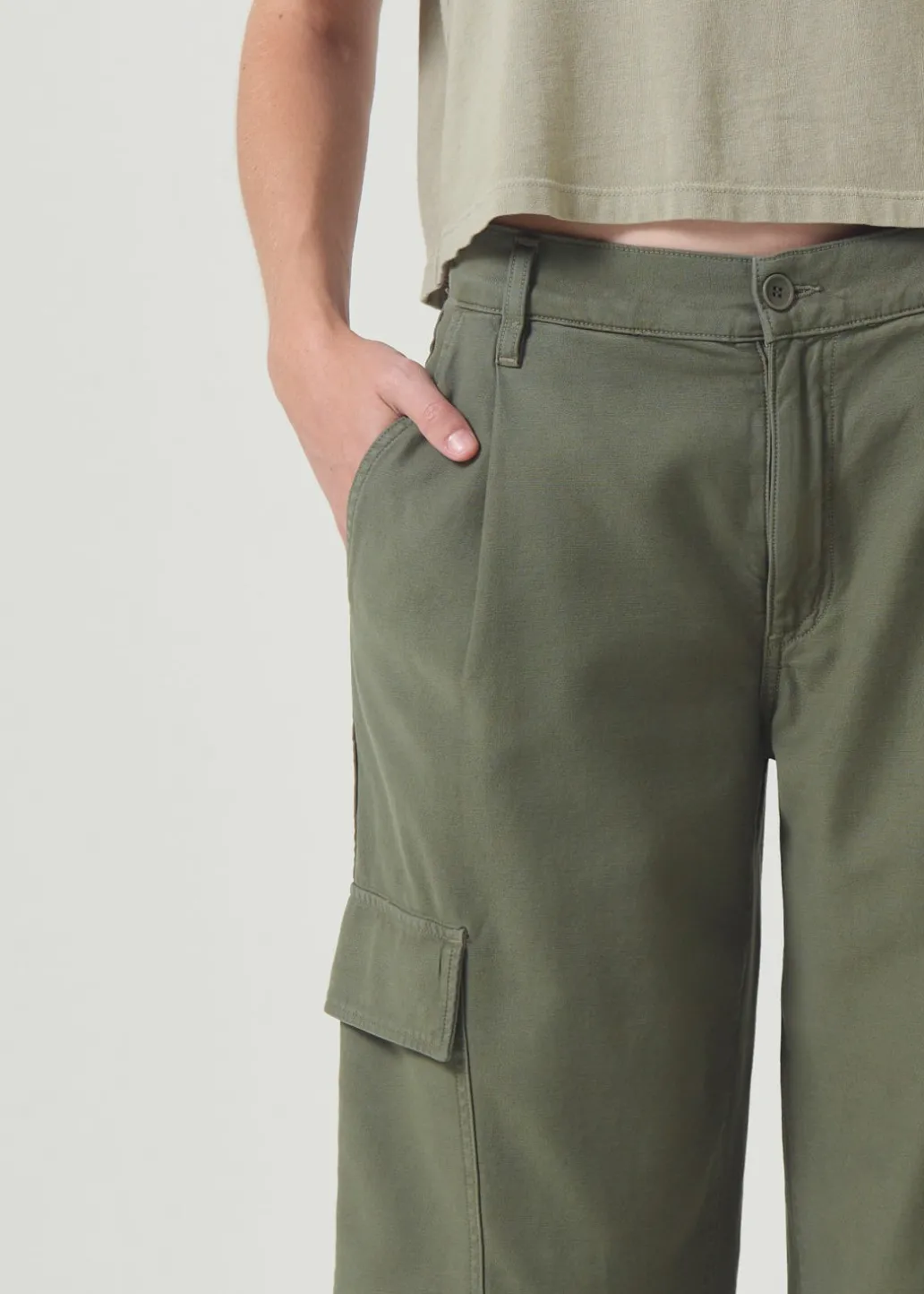 AGOLDE Jericho Pant In Fatigue Fashion