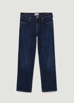 AGOLDE Kye Mid Rise Straight Crop (Stretch) In Song Online
