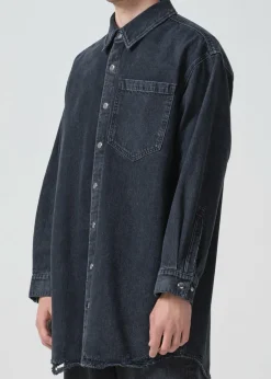 AGOLDE Lucas Shirt In Disappear Discount