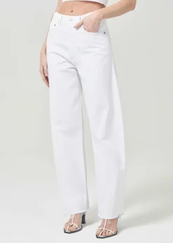 AGOLDE Luna High Rise Pieced Taper In Element Shop