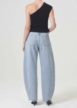 AGOLDE Luna High Rise Pieced Taper In Void Cheap