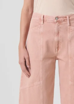 AGOLDE Mara Jean In Pink Salt Discount