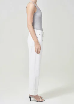 AGOLDE Maria Bodysuit In Grey Heather Clearance