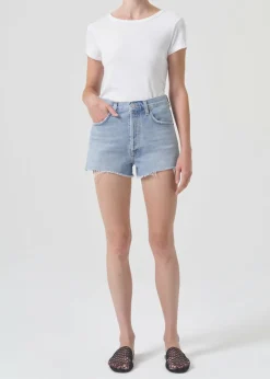 AGOLDE Mila Vintage High Rise Short In Hazard Outlet