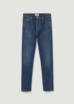 AGOLDE Nico High Rise Slim Fit (Stretch) In Limit Best