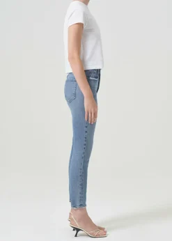 AGOLDE Nico High Rise Slim Fit (Stretch) In Blame New