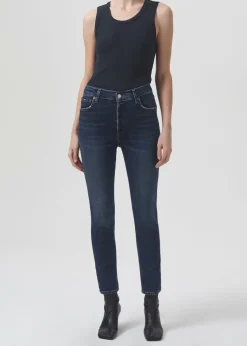 AGOLDE Nico High Rise Slim Fit (Stretch) In Ovation Flash Sale