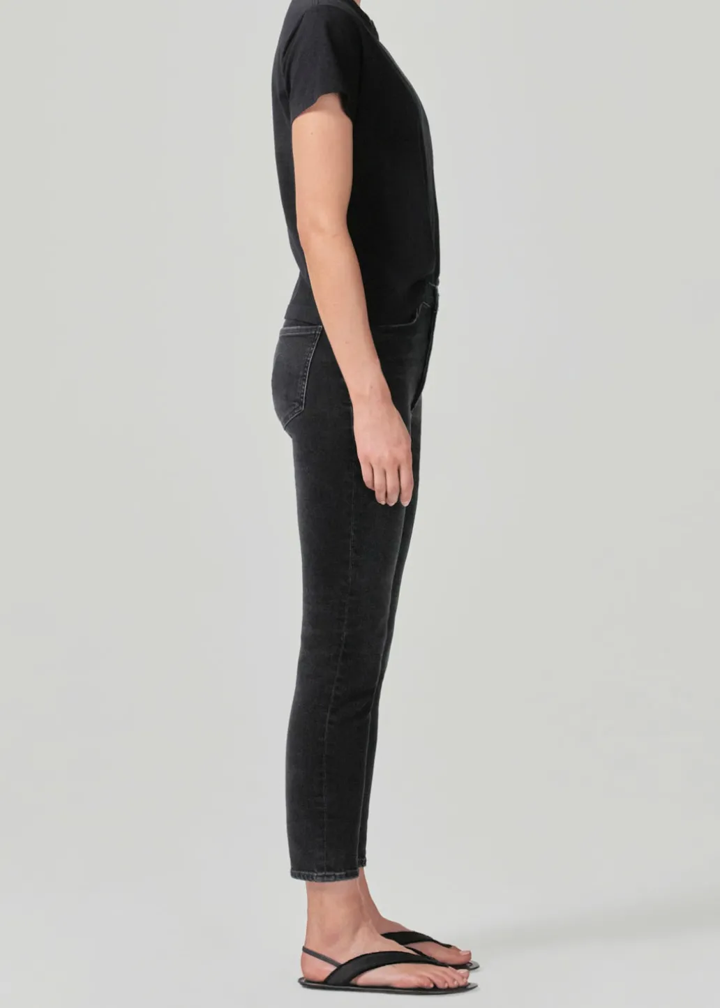 AGOLDE Nico High Rise Slim Fit (Stretch) In Hotline Discount