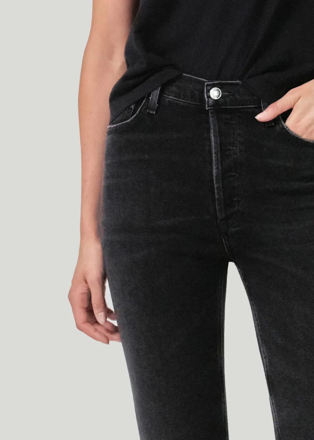 AGOLDE Nico High Rise Slim Fit (Stretch) In Hotline Discount