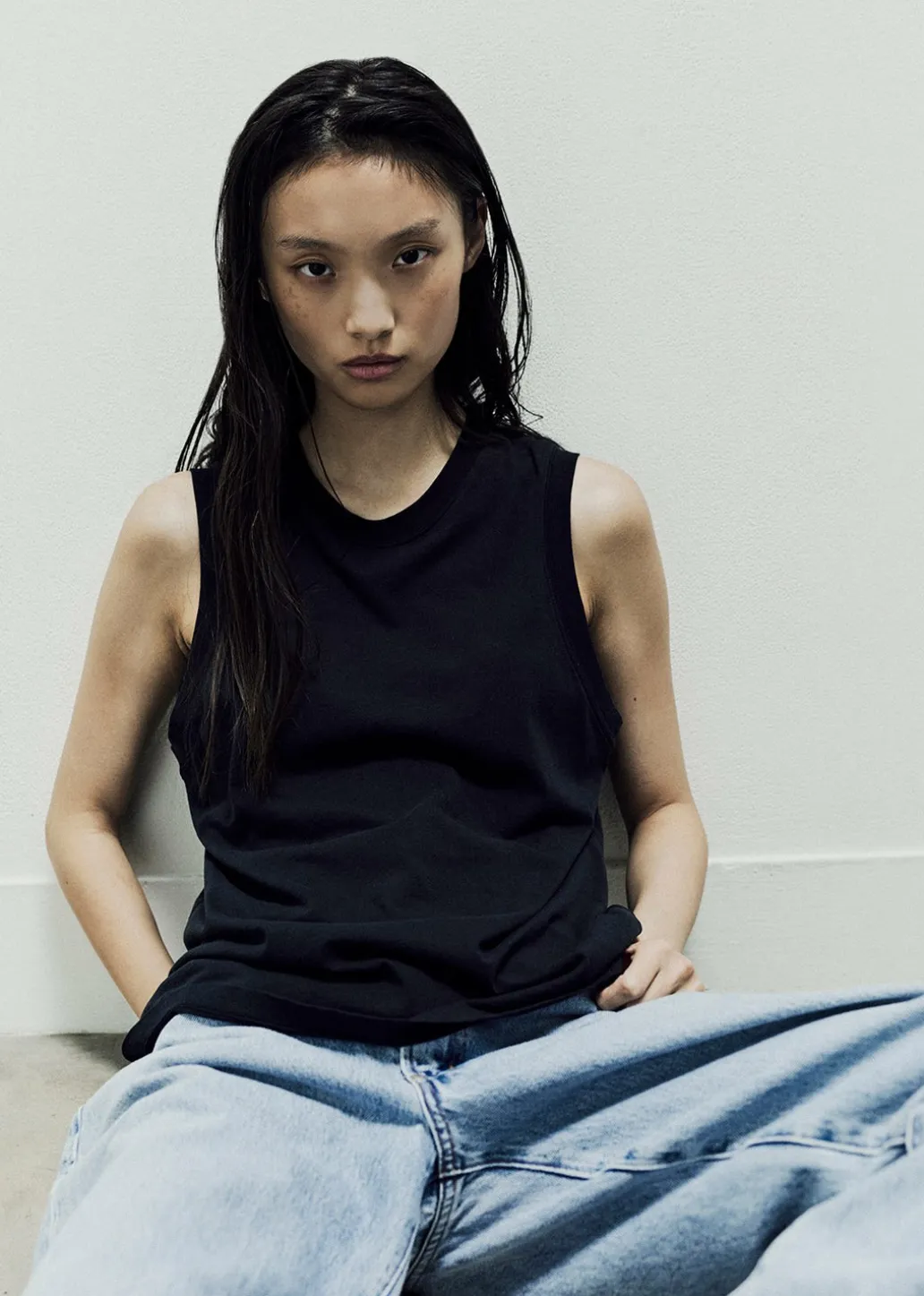 AGOLDE Nikita Tee In Black Discount