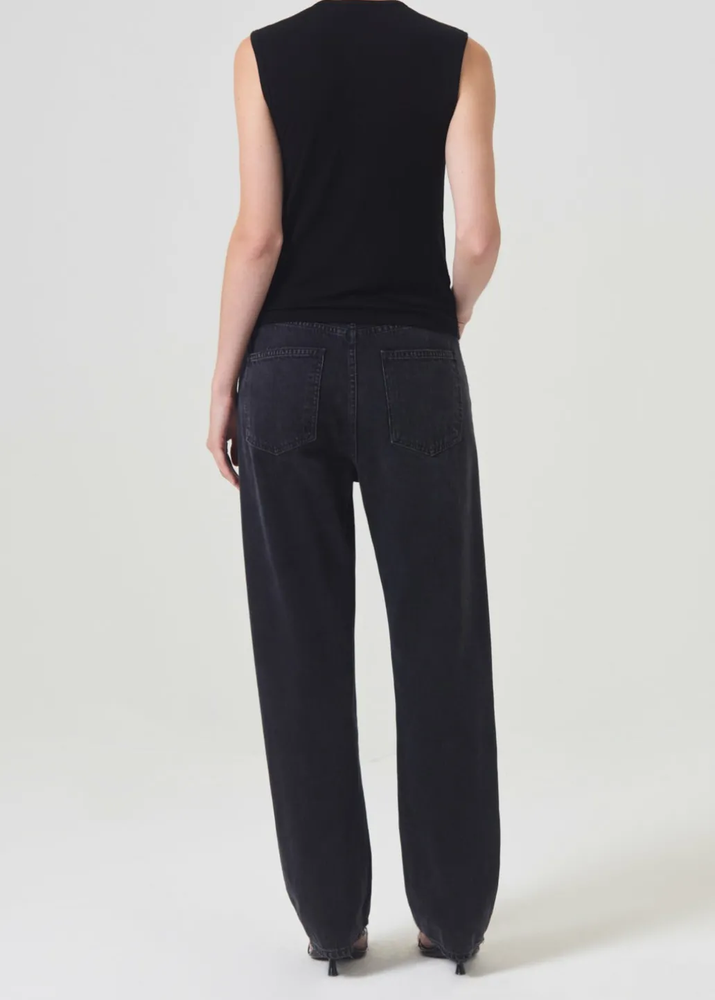 AGOLDE Nikita Tee In Black Discount