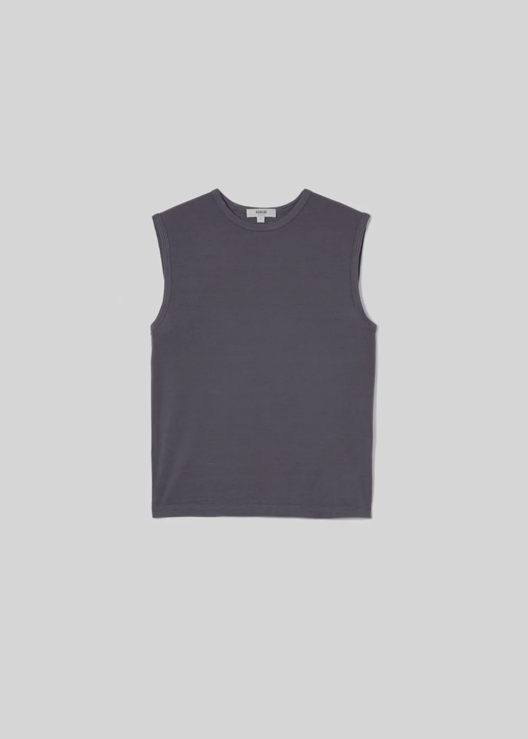 AGOLDE Nikita Tee In Gravel Shop