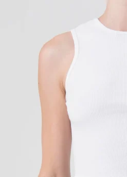 AGOLDE Nova Tank In White Fashion