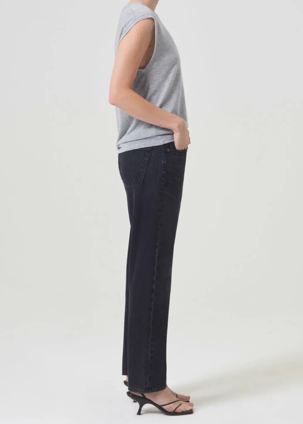AGOLDE Parker Long Jean In Hitch Outlet