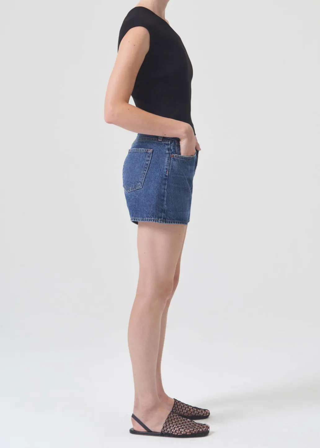 AGOLDE Parker Long Short In Enamour Store