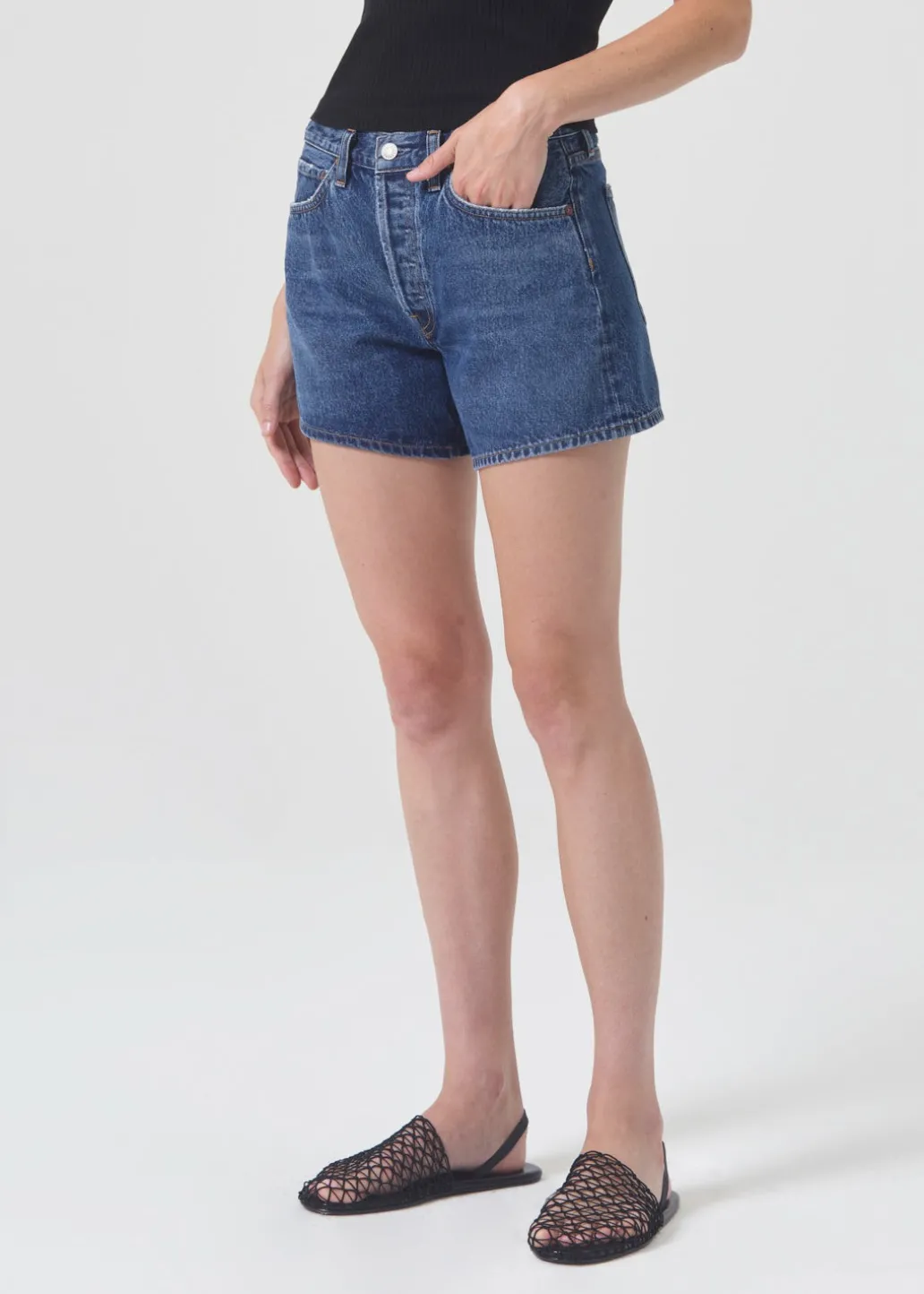 AGOLDE Parker Long Short In Enamour Store
