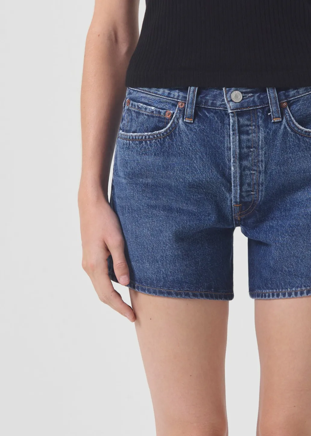 AGOLDE Parker Long Short In Enamour Store