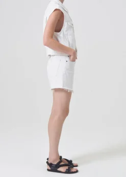 AGOLDE Parker Long Short In Panna Cotta Shop