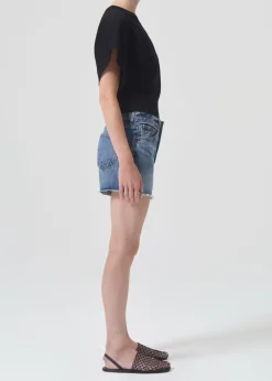 AGOLDE Parker Long Short In Ruin Fashion