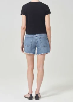 AGOLDE Parker Long Short In Skywave Clearance