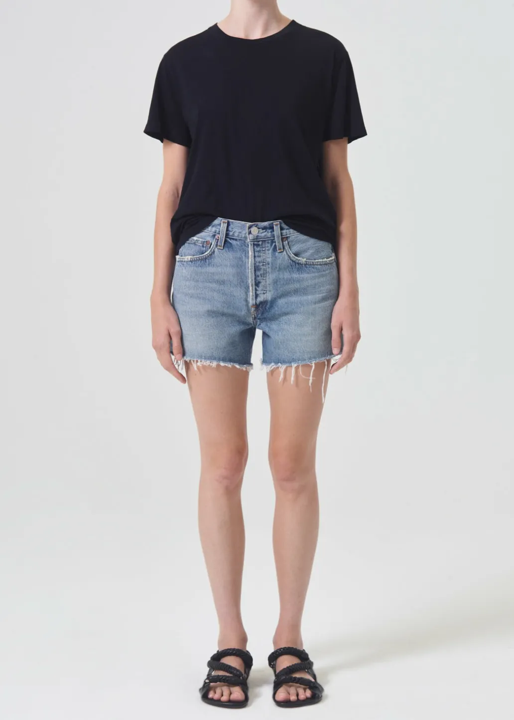AGOLDE Parker Long Short In Wheel Sale
