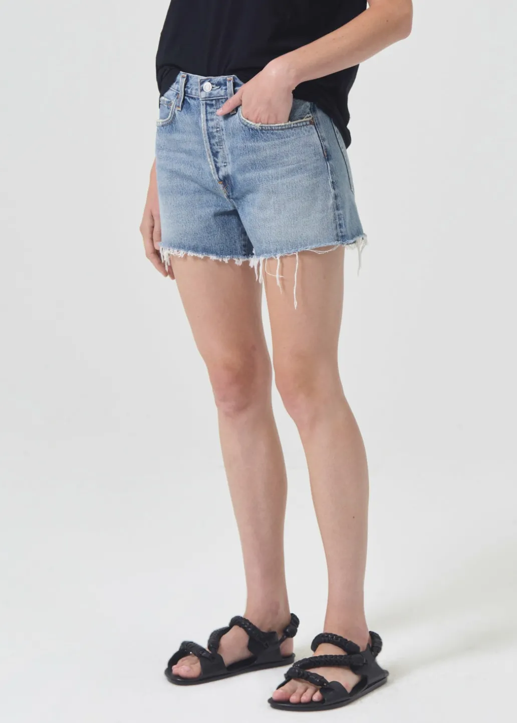 AGOLDE Parker Long Short In Wheel Sale