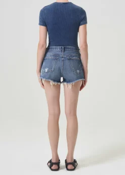 AGOLDE Parker Vintage Cut Off Short In Dark Swapmeet Sale