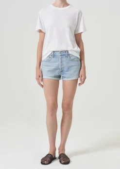 AGOLDE Parker Vintage Rolled Short In Farewell New