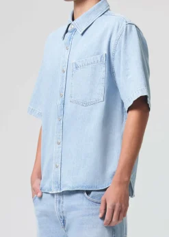 AGOLDE Perry Shirt In Tomorrow Best