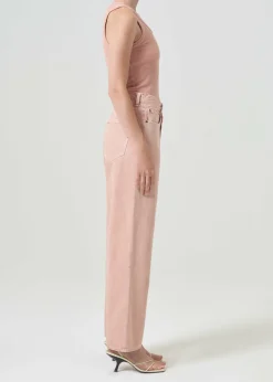 AGOLDE Poppy Tank In Pink Salt Flash Sale