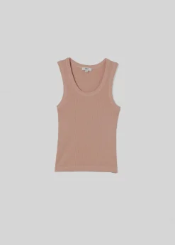 AGOLDE Poppy Tank In Pink Salt Flash Sale